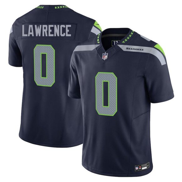 Mens or Youths Choose DeMarcus Lawrence Navy Stitched Vapor Jersey